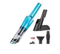 Genius Invictus ONE Prestige Aspirateur à main sans fil 9 pièces, puissance d'aspiration 12000 Pa, station de charge, filtre HEPA, buses combinées, brosse à poils d'animaux, bac à poussière 70 ml