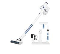 Genius Invictus X4 Kit 11 pièces Aspirateur sans Fil Blanc/Bleu