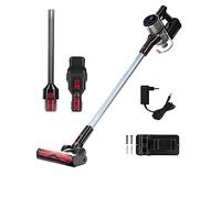 Genius Invictus X9 Facelift Aspirateur sans fil 12 pièces - Aspirateur sans fil jusqu'à 55 min d'autonomie - Tapis - Sol dur - Filtre HEPA - LED - Support mural - Tête articulée à 180° - Écran tactile