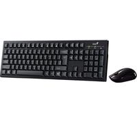 GENIUS KM-8101 set clavier et souris, sans fil, CZ+SK layout, 2.4GHz, mini récepteur USB, noir