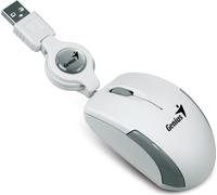 GENIUS Micro Traveler V2/ filaire/ 1200 dpi/ USB/ blanc