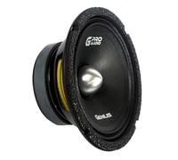 Genius MR1465BP Paire de haut-parleurs de milieu de gamme 600 W - 300 W Max Pro Connecteur Push en aluminium - Aimant en ferrite 4 Ohm 2 haut-parleurs