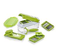 Genius Nicer Dicer Smart | Mandoline 10 en 1 Multifunction Professionelle | Trancheuse | couper- / râpé- / éplucher- / cubes- / quartier- / spirales- / manger- / légumes | slicer | cuisine