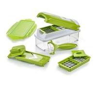 Genius Nicer Dicer Smart Mandoline 9 en 1 Multifunction Professionelle Multicolore