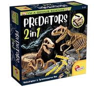 Génius Science - jeu scientifique - Predators 2 en 1 - a creuser et a construire - LISCIANI