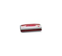 Genius Silver appareil à emballage sous vide 800 mbar Rouge, Argent