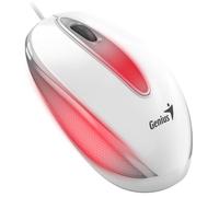 Genius Souris USB DX-Mini Flashing LED Blanc