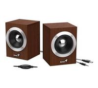 Genius Haut-parleurs 2.0 SP-HF280 design bois 6W RMS alimentation USB