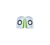 Genius SP-U115 - Haut-parleurs - pour utilisation mobile - 1.5 watt (Totale) - blanc, grass