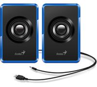 Genius SP-U125/Stereo/3W/Noir/Bleu