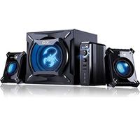 Genius Ensemble SW-G2.1 2000 V2 SYSTEME 2.1 Gamer Puissance 50 Watts RMS