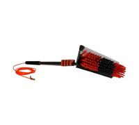 Genius Telescopic Hydrocleaner Lot de 6 brosses de Nettoyage télescopiques avec Brosse, 7 m de Long, pour Verre, toits, Voitures, caravanes, Fonction de Nettoyage 5 en 1, avec Tuyau d'eau