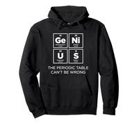 Genius The Periodic Table of Elements Can't Be Wrong 2 Blanc Sweat à Capuche