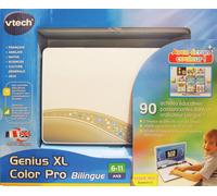 VTech Ordinateur enfant Genius XL Color Pro Bilingue Silver Ordinateur portable pour enfant