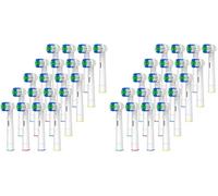 GENKENT Brossettes Compatible avec Brossette Oral-b Brosse a Dent Electrique, 20 Tete Brosse a Dent Pour Oral B Modèles Vitality Pro 3 (Lot de 2)