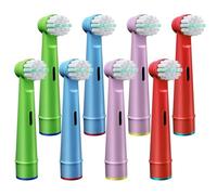 GENKENT Brossettes Compatible avec Brossette Oral-b Enfant Brosse a Dent Electrique, 8 Tete Brosse a Dentaires Dent pour Oral B