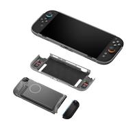 GENKI Force Field 2 - Étui Mince Compatible avec Switch 2, poignées Flip, Rangement Jeux, Compatible Dock et Support, prêt pour Accessoires magnétiques - Protection Minimaliste