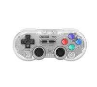GENKI x 8BitDo PocketPro Manette de jeu portable sans fil avec joysticks à effet Hall Rumble, Gyro, câble USB-C pour consoles portables, Switch, Windows, Mac OS, Android, Steam Deck