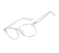genkigold Lunettes Anti Lumière Bleue:Améliorent Sommeil,Combattent Insomnie,Favorisent Mélatonine,Atténuent Fatigue Oculaire,Cadeau Sain pour Femmes & Hommes - Monture Clairs-Lentilles Clairs