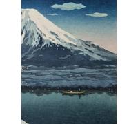Genkouyoushi Notebook: Large Japanese Writing Practice Book 11" x 8.5" 110 Pages, Kanji Writing Practice, Tsuchiya Koitsu, Japanese Art (Composition, Journal) (Genkouyoushi Paper)