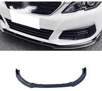 GENMAIBIGAO Lèvre De Pare-Chocs Avant pour Peugeot 308 2018,Corps Pelles Garde Spoiler Splitter Becquets Avant Ensemble Kit