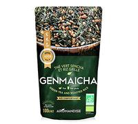 Aromandise Genmaicha – Thé vert Sencha et riz grillé Bio – 100 g