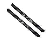 genmaimeifumu 2 Pièces Seuil de Porte pour Smart EQ C453 2020-2025, Protection Entrée Acier Inoxydable Accessoires Extérieurs Plaque Seuil Carrosserie,A