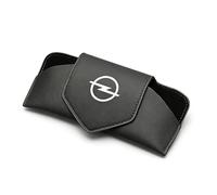 genmaimeifumu Porte Lunettes pour Voiture Porte-Soleil Magnétique pour Opel Zafira Life S 2019-2020, Support Lunette Soleil Adsorption Voiture Accessoires Intérieur,Black