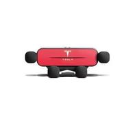 genmaimeifumu Support Telephone Voiture pour Tesla Model Y I 2020-2025, Socles Porte Smartphone Aération Accroche Telephone Voiture Rotation 360° Accessoire Voiture,Red