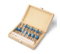 Genmitsu 15 pièces ensemble d'embouts de routeur à tige de 1/4 pouces pour le traitement des garnitures, des rainures et des bords, bricolage, CNC, avec étui de rangement de transport