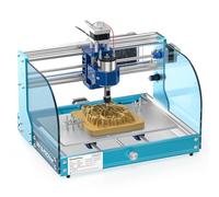 Genmitsu 3018-PROVer V2 Machine de défonceuse CNC avec structure en aluminium pour débutant, mini kit de graveur avec sonde Z, interrupteurs de fin de course, E-stop, idéal pour bois, acrylique, MDF,