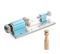 Genmitsu Kit de module rotatif 4ème axe pour routeur CNC 4040-PRO et 3030-PROVer MAX/3030-PROVer Ultra avec moteur pas à pas à engrenage planétaire, mandrin à 4 mâchoires