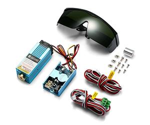 Genmitsu Kit module laser bleu-violet 5.5W 450nm pour machine de fraisage/gravure CNC Genmitsu PROVerXL 4030/6050 Plus, 3020-PRO MAX & 3018-PRO