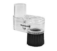 Genmitsu Nettoyeur de chaussures ABS CNC pour routeur CNC série 3018/machines CNC avec moteur de 42 mm de diamètre, adaptateur de tuyau de diamètre extérieur de 38 mm, transparent