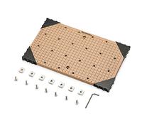 Genmitsu Panneau de grille en MDF CNC pour routeur CNC 3018, compatible avec 3018-PRO/3018-PROVER/3018PROVer Mach3, 300 x 180 x 12 mm, trous M6 (6 mm), vis et écrous inclus