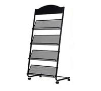 GENMO Iron Simple Porte-revues à poser au sol Noir