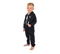 Gennadi Hoppe Combinaison Relaxpiece pour enfant - Survêtement pour fille et garçon, Noir (Black), 3-4 ans