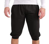 Gennadi Hoppe Pantalon de jogging 3/4 pour homme - Bermuda - Short Capri, Noir (Black), M