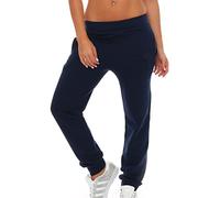 Gennadi Hoppe Pantalon de jogging pour femme Pantalon d'entraînement confortable pour le sport et les loisirs, bleu foncé, XL