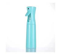 GENODA Flacon pulvérisateur continu de 300 ml pour cheveux bouclés, produit de coiffure, barbier (bleu ciel)