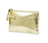 GENODA Lot de 3 mini porte-monnaie en cuir PU avec fermeture éclair étanche et portable, 21 x 15 cm, Taille unique