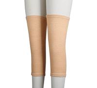 Genouillère 2 Pièces, Respirante, Confortable, Fine et Extensible, Couleur Peau Douce, Genouillère de Protection pour le Basket-ball, L'arthrite, la Course et la Randonnée