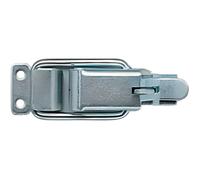 Genouillère à levier porte-cadenas - MONIN - 270230 - Acier zingué - 80,5 mm - Crochet inclus