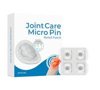 Genouillère à micro-aiguilles, support de pansement, patch adhésif ultra résistant avec design portable, accessoire de, produit de bien-être avec ajustement confortable