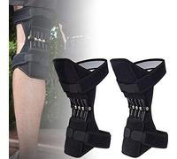 GenouillèRe ArticuléE, Attelle Genou, Booster de Protection avec Une Puissante Force de Ressort de Rebond pour Les Sports de Plein Air, l'exercice, l'escalade