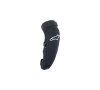 Genouillère protège-tibia Alpinestars A-Impact Plasma noir intense blanc - XL