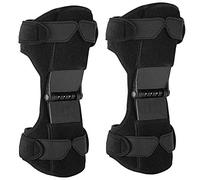 GenouillèRe Avec Ressort 2 PièCes,GenouillèRe De Soutien Articulaire à Ressort Stabilisateur De Genou,Genou éLectrique,Pour Les Jambes Faibles Vieille Jambe Froide EntraîNement Sportif Squat,4spring