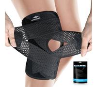 Genouillère avec stabilisateurs latéraux, genouillère réglable pour homme/femme, genouillère de compression pour lésions ligamentaires, arthrite, déchirure du ménisque, LCA, MCL, soulagement de la