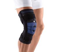 Genouillère Bauerfeind Genutrain S - Respirante pour soulager les douleurs et les gonflements de compression de l'arthrite, blessures ACL, ménisque - Qualité supérieure, 11041304070605, Noir , 5