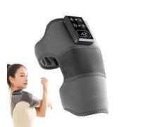 Genouillère chauffante - Coussin chauffant rechargeable au genou et à l'épaule | Enveloppe réglable avec batterie de 3000 mAh | Thérapie thermique électrique pour